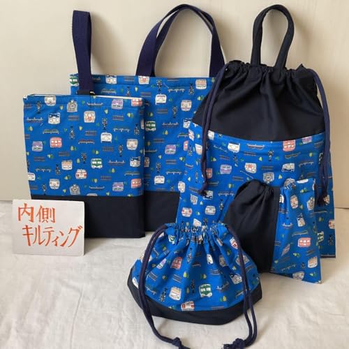 familiar デニムバッグ　レッスンバッグ 新品タグ付き familiar ファミリア デニムバッグ レッスンバッグ